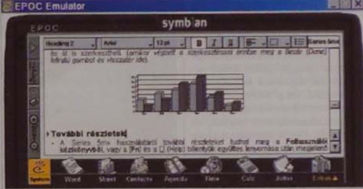  kép. Virtuális Psion a Windows 2000 egy ablakában  