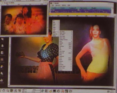 kép. Windows alatt a Gimp egyelőre semmire se jó, Linux alatt viszont működik  