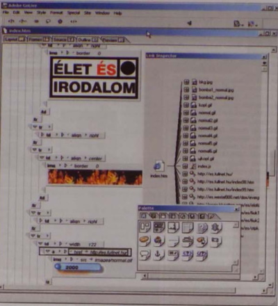 A vázlatnézet a nagy és bonyolult dokumentumok szerkesztésének legkézenfekvőbb eszköze